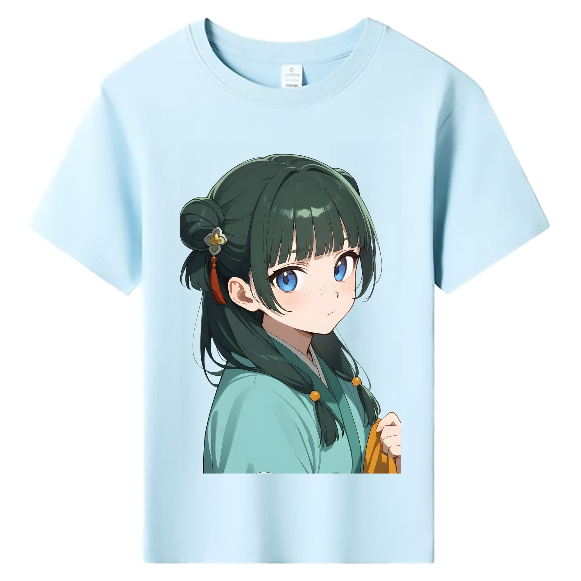 （画像用） 薬屋のひとりごと The Apothecary Diaries 綿100％キッズTシャツ（フロントプリント）
